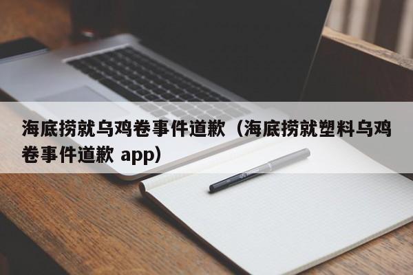 海底捞就乌鸡卷事件道歉（海底捞就塑料乌鸡卷事件道歉 app）