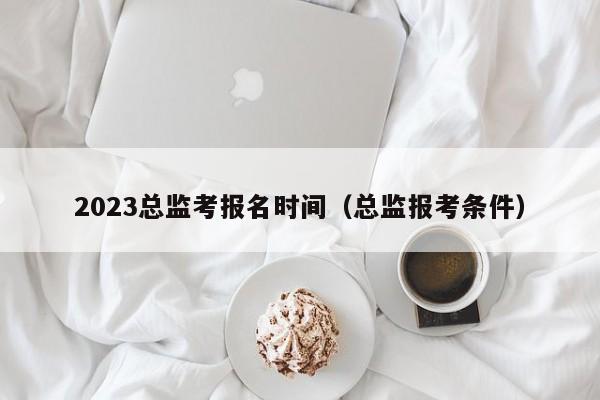 2023总监考报名时间（总监报考条件）